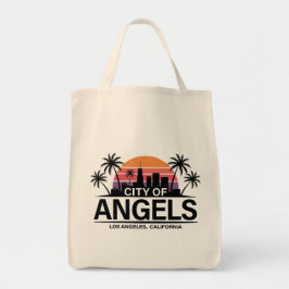 Bolso De Tela City of Angels, Los Angeles, California