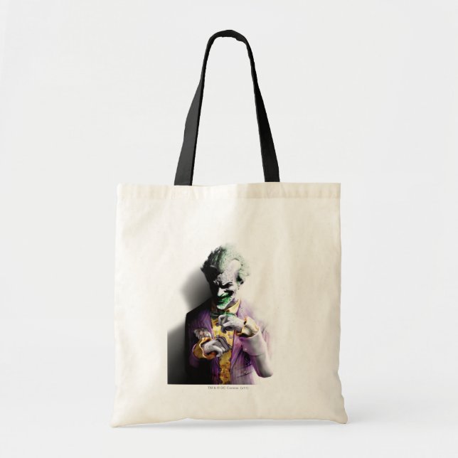 Bolso De Tela Ciudad Batman Arkham | Joker (Frente)