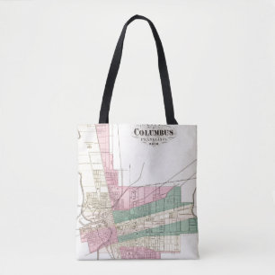 Bolso De Tela Ciudad de Columbus, el condado de Franklin, Ohio