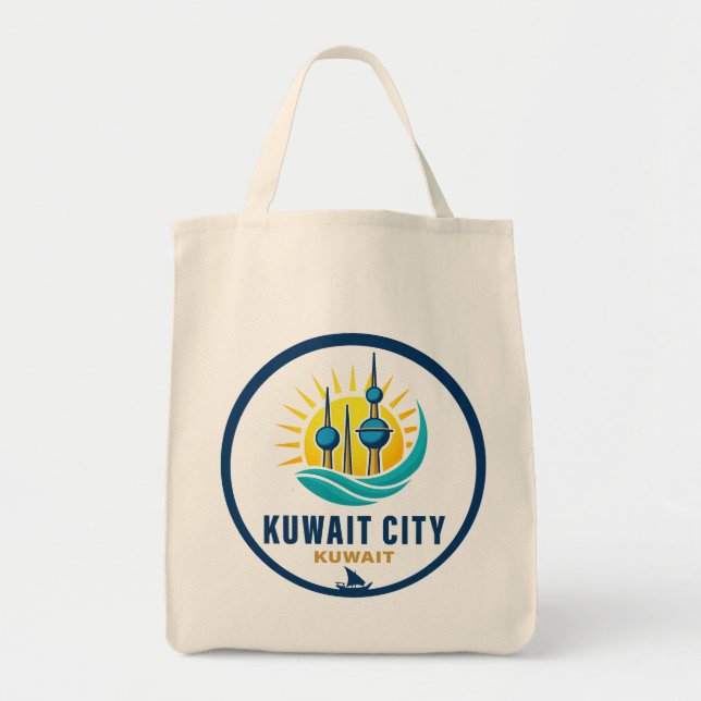 Bolso De Tela Ciudad de Kuwait Kuwait Oriente Medio (Frente)
