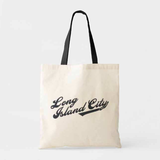 Bolso De Tela Ciudad de Long Island (Frente)