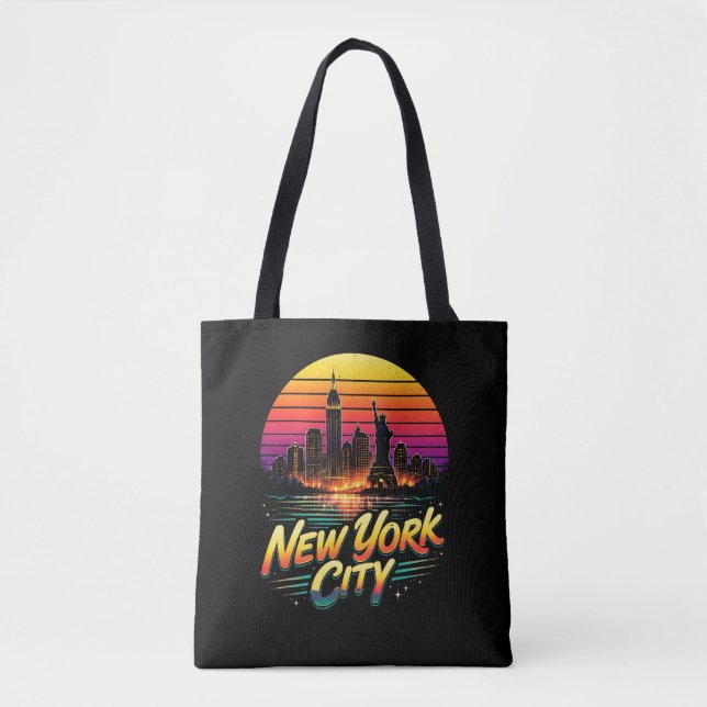 Bolso De Tela Ciudad de Nueva York (Anverso)