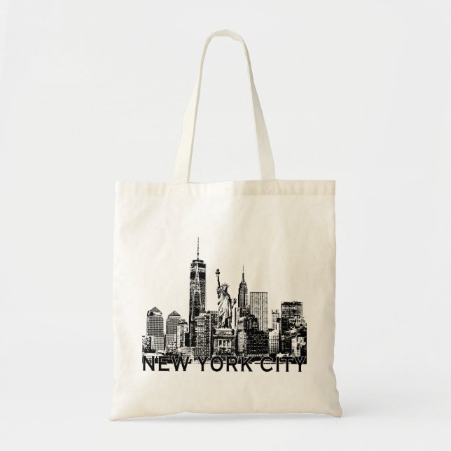 Bolso De Tela Ciudad de Nueva York (Frente)