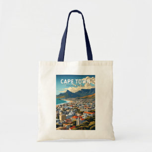 Bolso De Tela Ciudad del Cabo Sudáfrica Viaje de arte