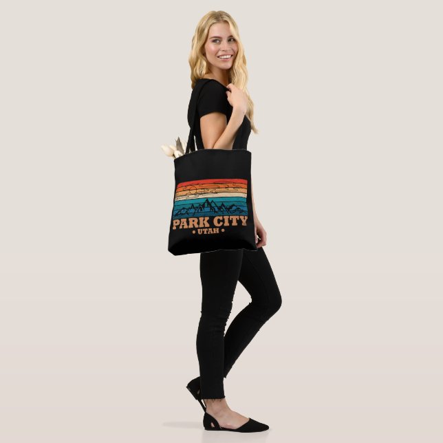 Bolso De Tela Ciudad del Parque de la Ciudad de Utah (Puesto)