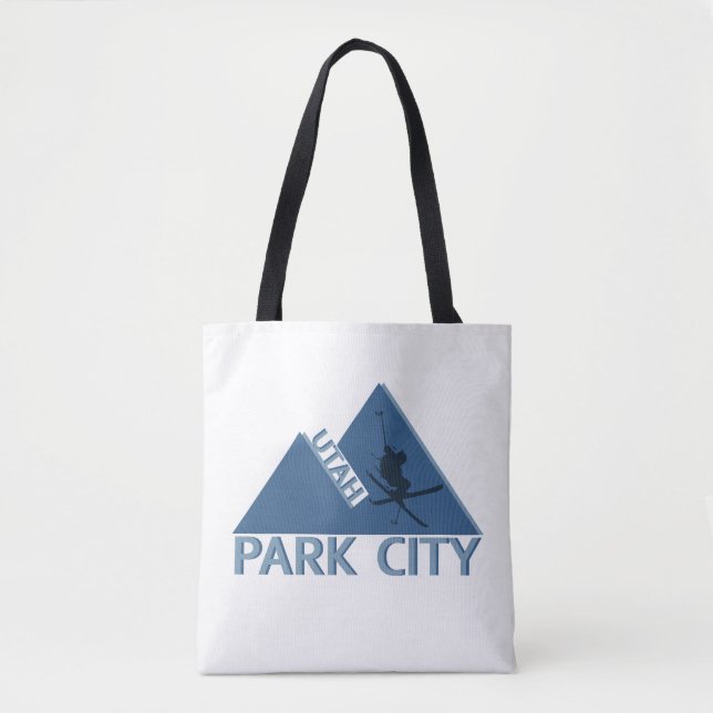 Bolso De Tela Ciudad del parque de Utah (Anverso)