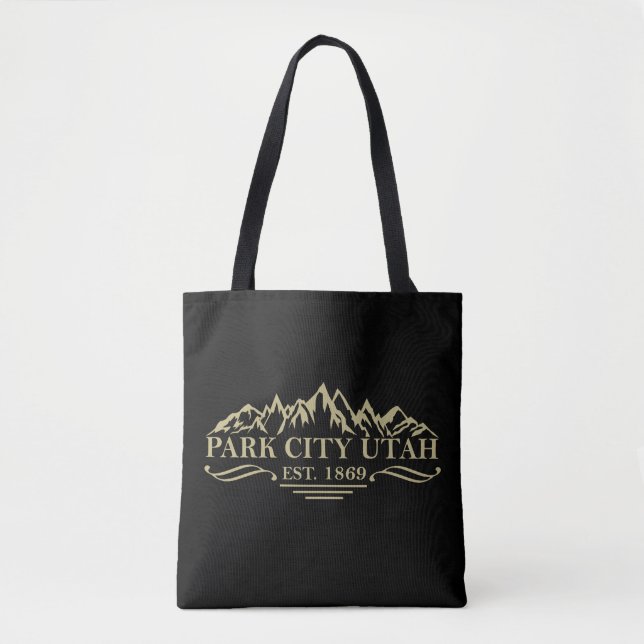 Bolso De Tela Ciudad del parque de Utah (Anverso)