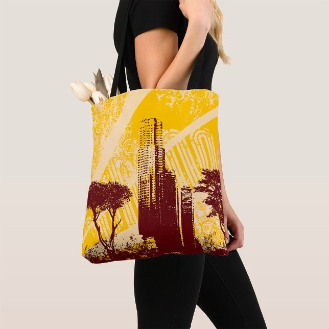Bolso De Tela Ciudad Grunge (Subido por el creador)