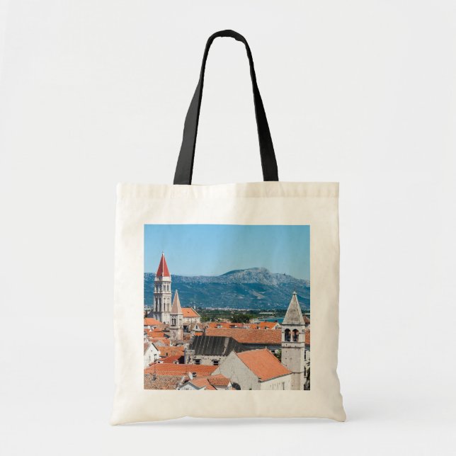 Bolso De Tela Ciudad histórica de Trogir - Dalmatia, Croacia (Frente)