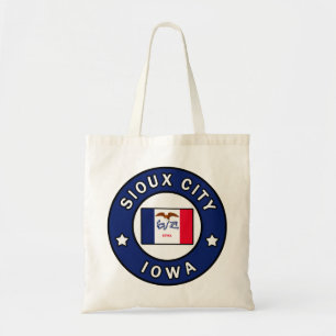 Bolso De Tela Ciudad Sioux Iowa