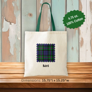 Bolso De Tela Clan Baird Tartan