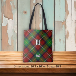 Bolso De Tela Clan Boyd Tartan