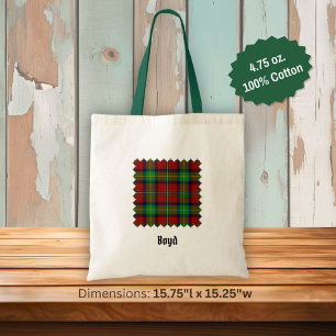 Bolso De Tela Clan Boyd Tartan