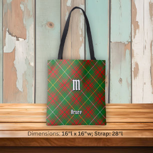 Bolso De Tela Clan Bruce Hunting Tartan
