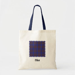 Bolso De Tela Clan Elliot Modern Tartan Tote Bag