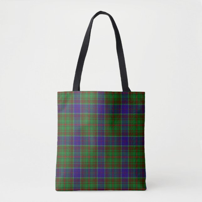 Bolso De Tela Clan escocés Adam Tartan Plaid (Anverso)