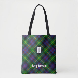 Bolso De Tela Clan Farquharson Tartan Tote Bag