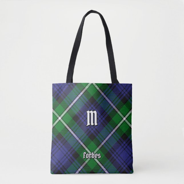 Bolso De Tela Clan Forbes Tartan (Anverso)
