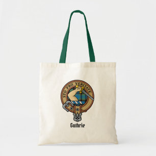 Bolso De Tela Clan Guthrie Escudo por Tartán
