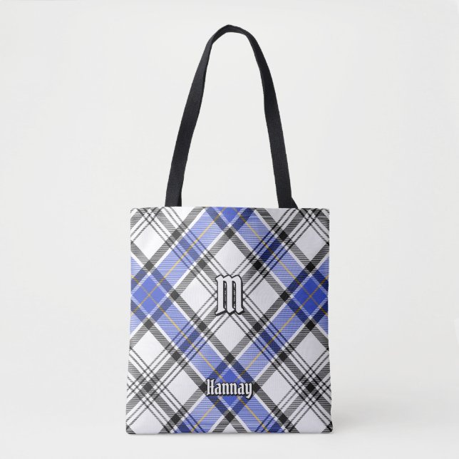 Bolso De Tela Clan Hannay Tartan (Anverso)