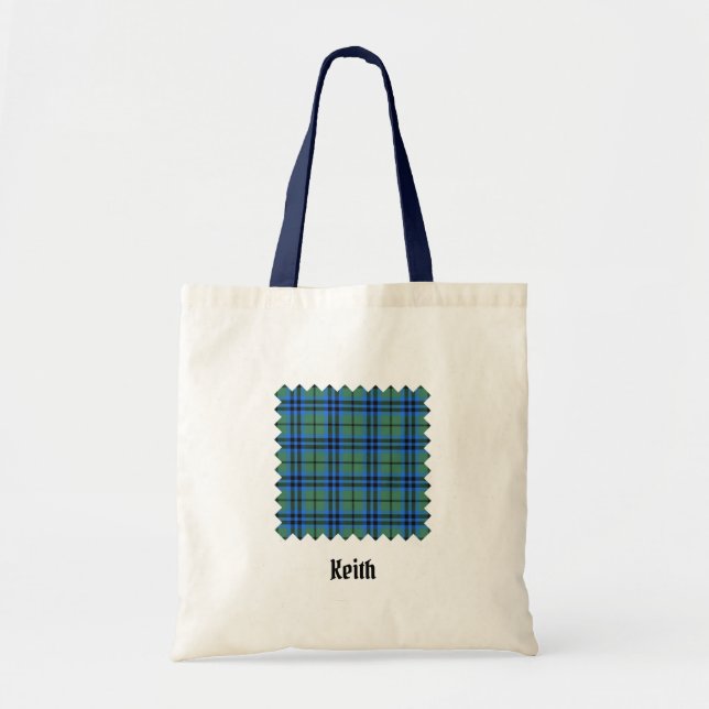 Bolso De Tela Clan Keith Tartan Tote Bag (Frente)