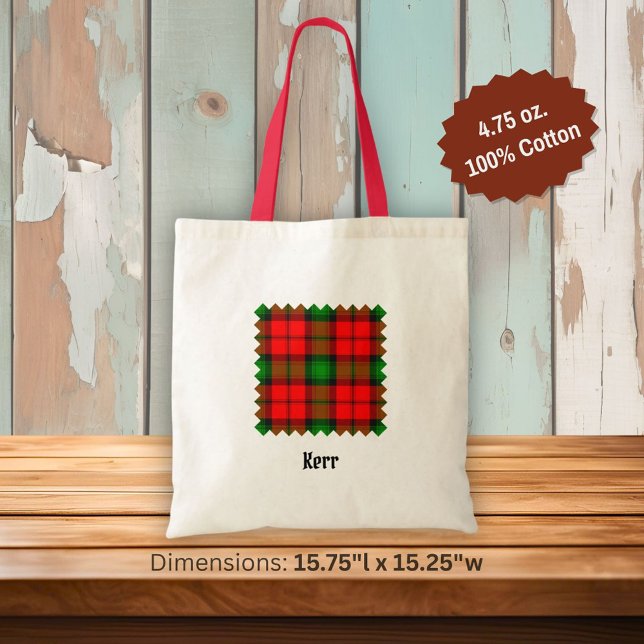 Bolso De Tela Clan Kerr Tartan (Subido por el creador)