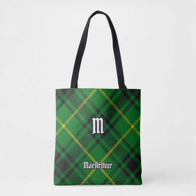 Bolso De Tela Clan MacArthur Tartan (Anverso)