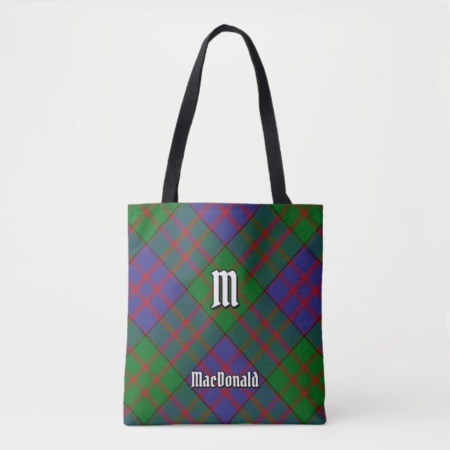 Bolso De Tela Clan MacDonald Tartan Tote Bag (Anverso)