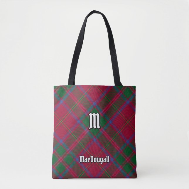Bolso De Tela Clan MacDougall Tartan (Anverso)