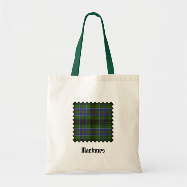 Bolso De Tela Clan MacInnes Tartan (Frente)