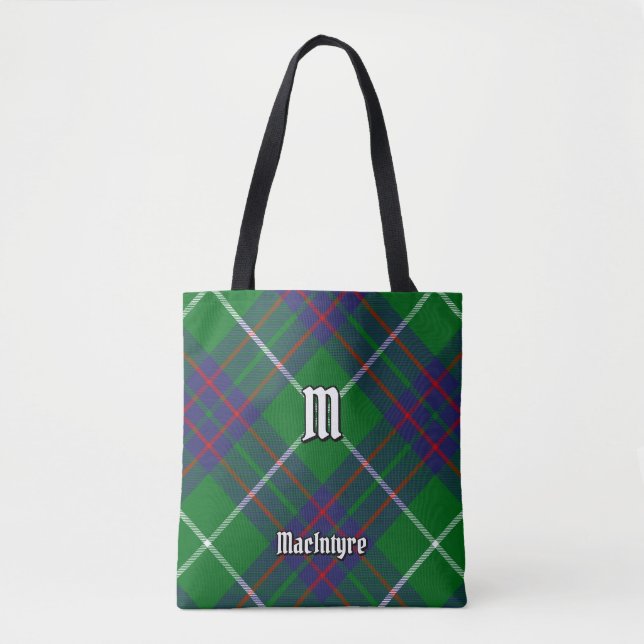Bolso De Tela Clan MacIntyre Hunting Tartan Tote Bag (Anverso)