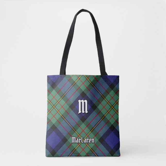 Bolso De Tela Clan MacLaren Tartan (Anverso)