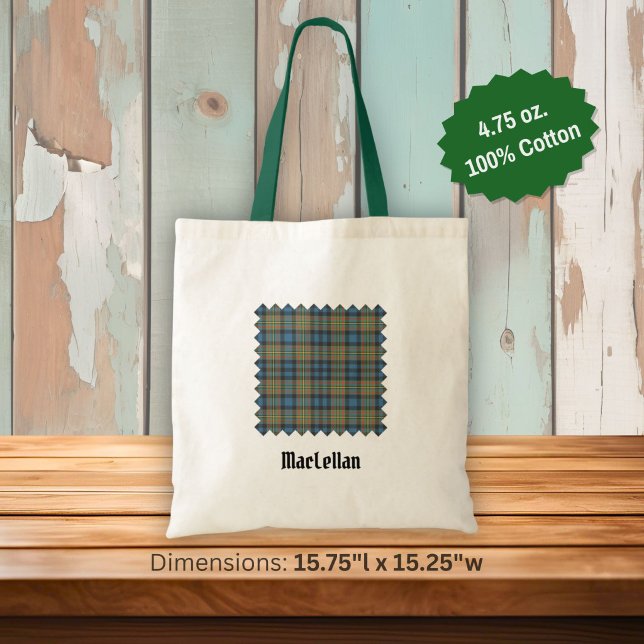 Bolso De Tela Clan MacLellan Ancient Tartan (Subido por el creador)