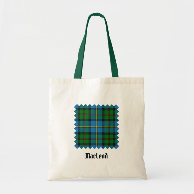 Bolso De Tela Clan MacLeod Hunting Tartan (Frente)
