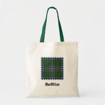 Clan MacMillan Hunting Tartan Tote Bag