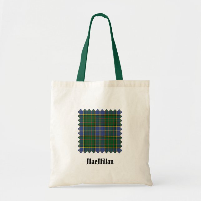 Bolso De Tela Clan MacMillan Hunting Tartan Tote Bag (Frente)