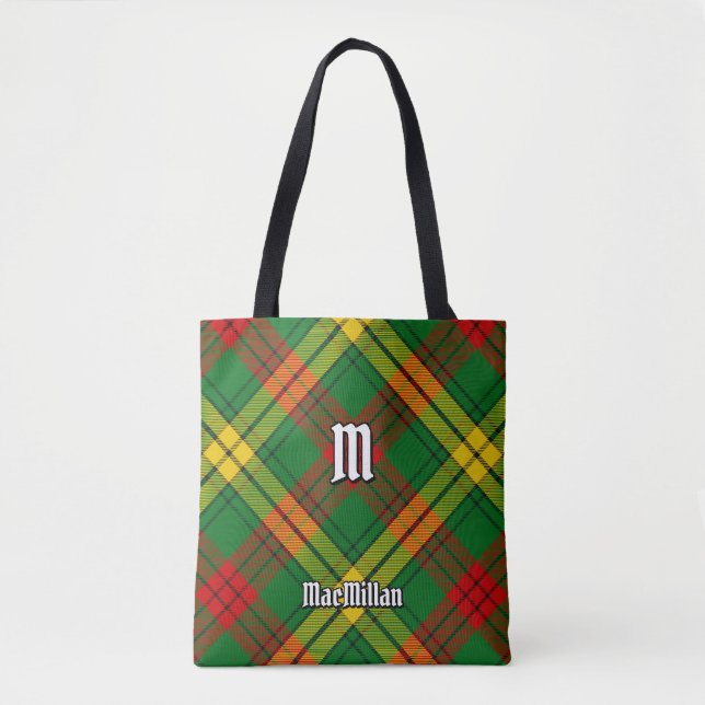 Bolso De Tela Clan MacMillan Tartan (Anverso)