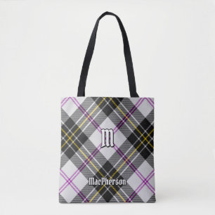 Bolso De Tela Clan MacPherson Vestido Tartan Tote Bag