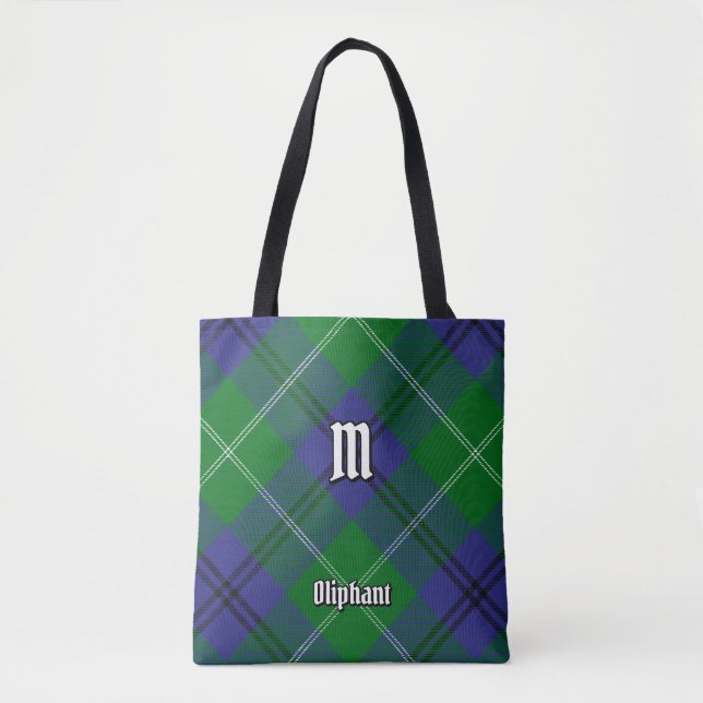 Bolso De Tela Clan Oliphant Tartan Tote Bag (Anverso)