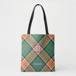 Bolso De Tela Clan Pollock Tartan Tote Bag