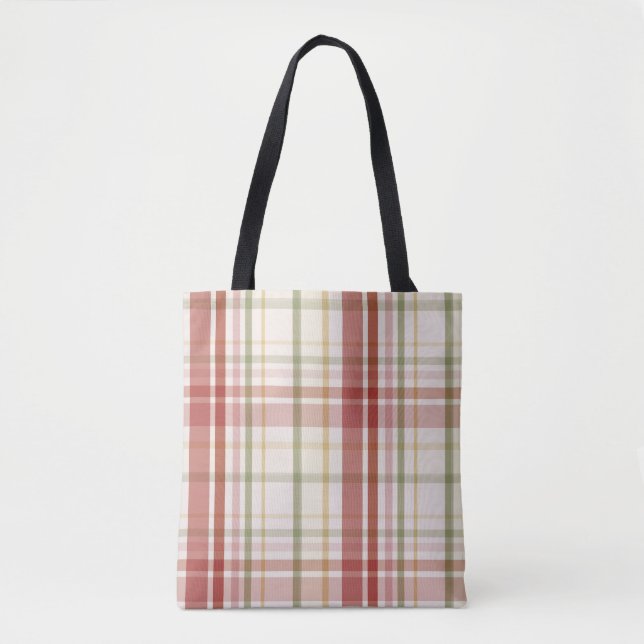 Bolso De Tela Clan Stewart Tartan (Anverso)