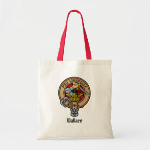 Bolso De Tela Clan Wallace Escudo por Tartán