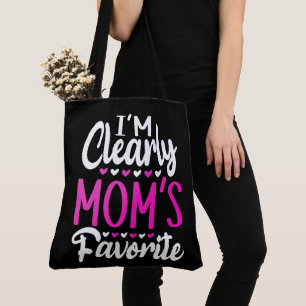 Bolso De Tela Claramente soy el favorito de mamá
