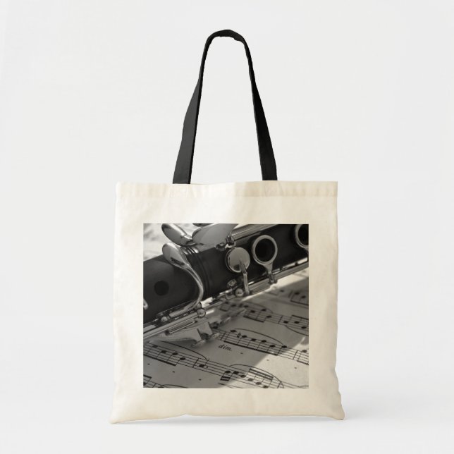 Bolso De Tela Clarinet (Frente)