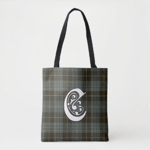 Bolso De Tela Clark Clan Tartan Monogram