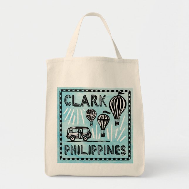 Bolso De Tela Clark Filipinas (Frente)