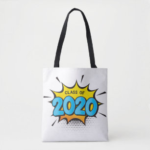 Bolso De Tela CLASE DE 2020 estilo de libro de historietas tipo 
