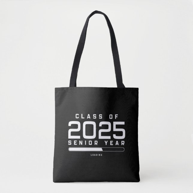 Bolso De Tela Clase de 2025 Senior Loading Senior 2025 (Anverso)