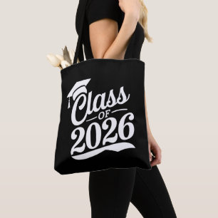 Bolso De Tela Clase de 2026 Orgulloso Graduado Graduación