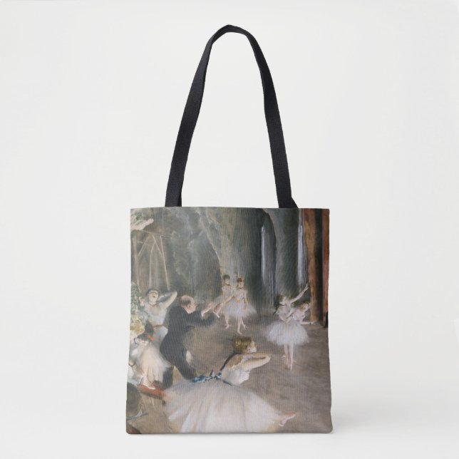 Bolso De Tela Clase de baile de Edgar Degas (Anverso)